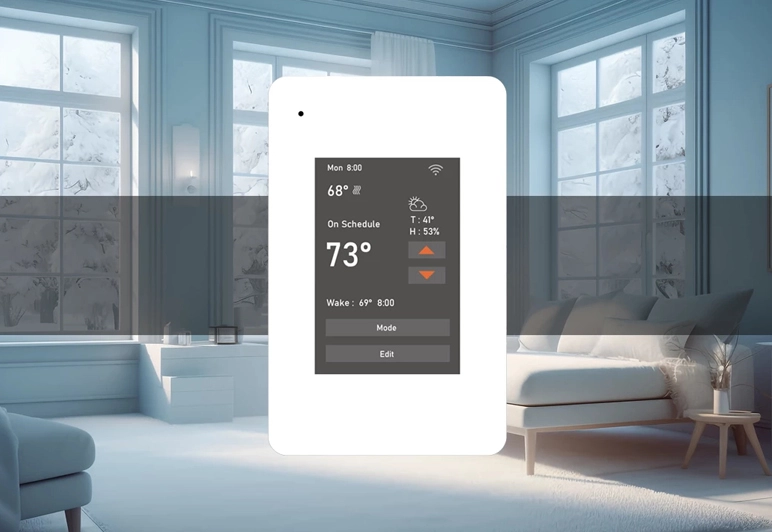 Comment les thermostats à écran tactile connaissent-ils la température?