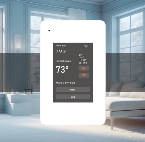 Thermostat intelligent # ET-7A (W)
