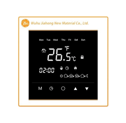 Thermostat de programmation d'écran tactile de vie chaude
