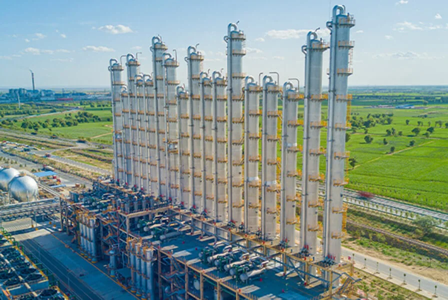 Projet de fabrication de matériaux de silicium photovoltaïque (projet de silicium polycristallin de haute pureté de phase II 50,000 T/Y) de la Mongolie intérieure Tongwei Polycristallin Silicium Co., Ltd.