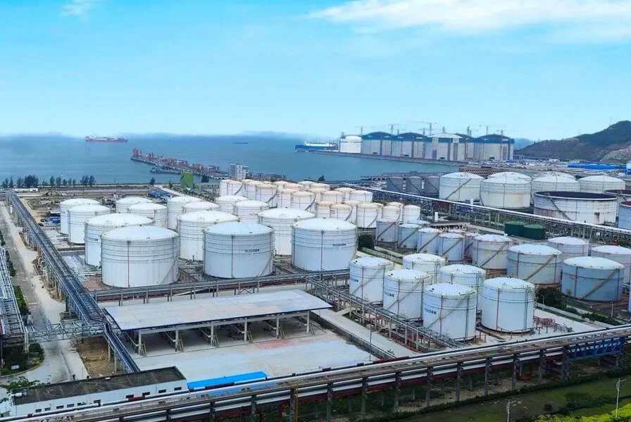 Projet de raccordement de l'oléoduc brut DN600 de Sinochem Tianjin Port Petrochemical Storage Co., Ltd./Projet de pompe à huile brute