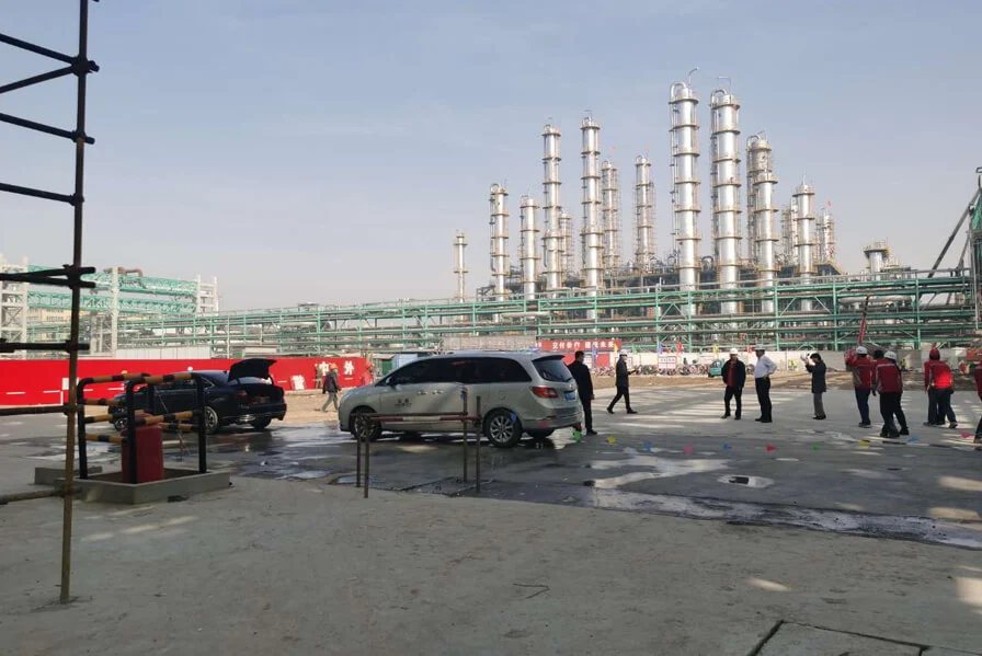 300,000 système de traçage électrique diacide T/Y de Shandong Hualu Hengsheng Chemical Co., Ltd.