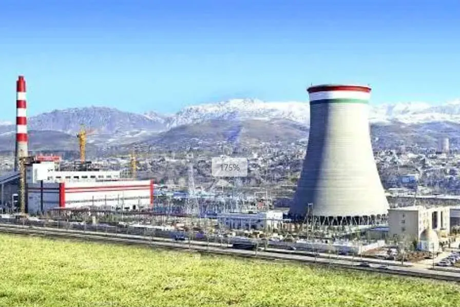 Système de refroidissement par air indirect de ventilation mécanique du Xinjiang Huayi Jinlong 2 × 100mw Projet de puissance thermique contre-pression