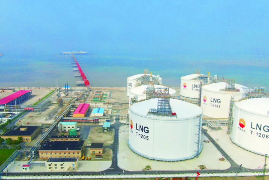Projet d'expansion de la station de réception de GNL Jiangsu