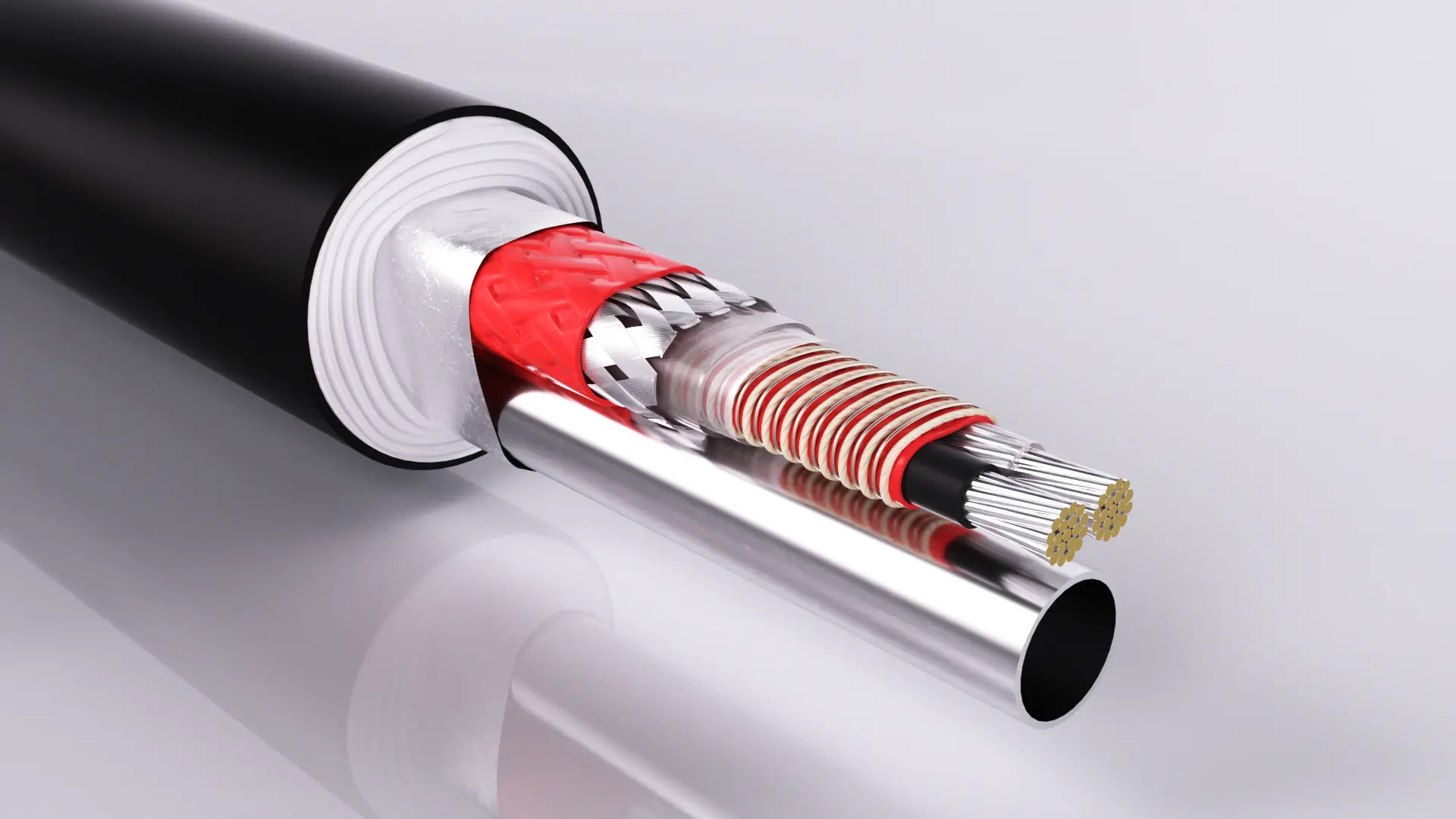 Ensemble parallèle de tubes de traçage électrique à puissance constante EFCW