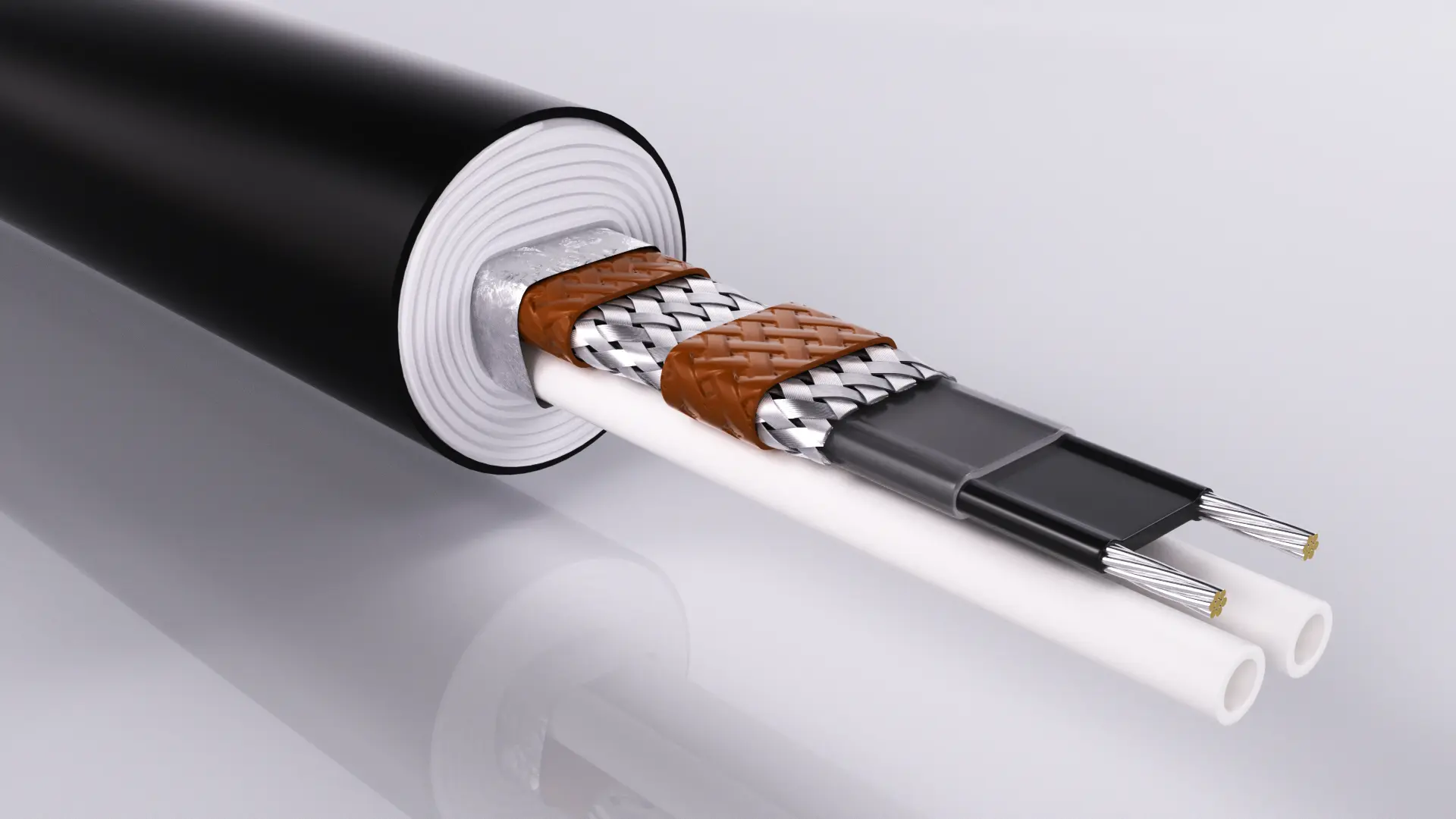 Bundle de tuyauterie électrique à réglage automatique à température moyenne EHTP