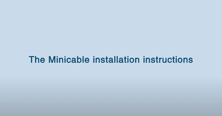 Guide d'installation minicable