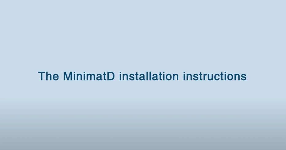 Guide d'installation minimateD