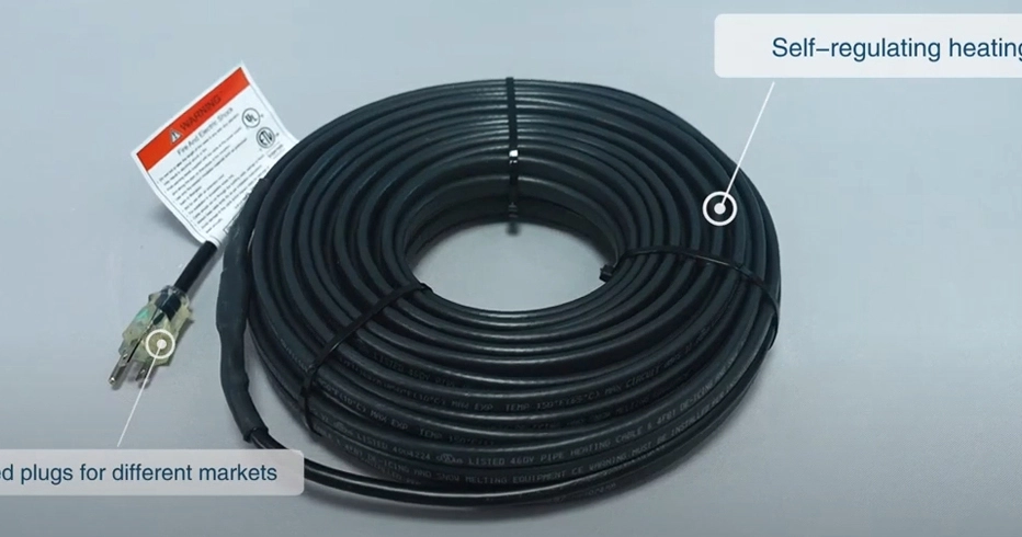 Guide d'installation de traçage de tuyau d'eau